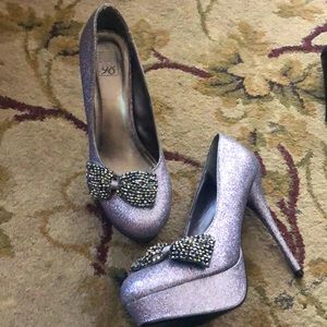 sparkly heels